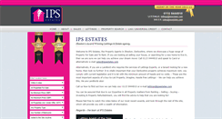 Desktop Screenshot of ipsestates.com