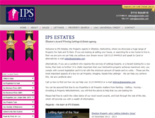 Tablet Screenshot of ipsestates.com